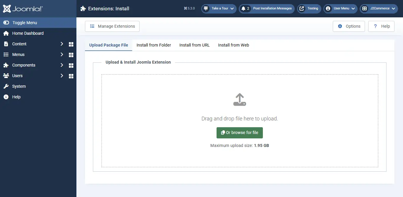 Quickstart guide | J2Commerce Documentation