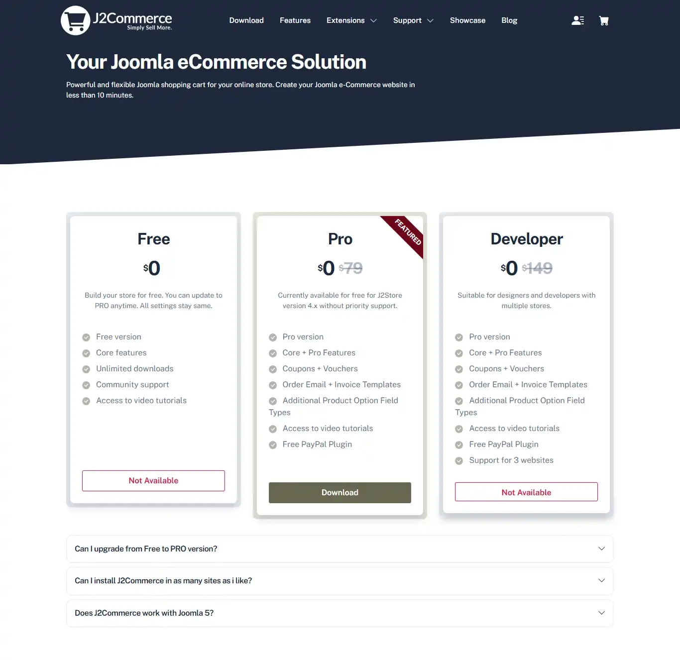 Installation | J2Commerce Documentation